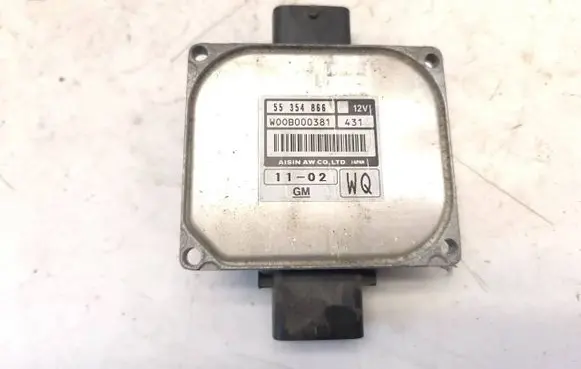 Opel Signum Gearbox control unit/module 55354866 W00B000381