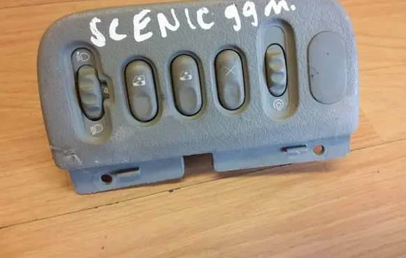 Renault Scenic I Electric window control switch 7700432429