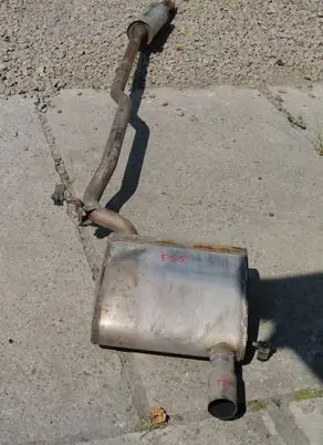 Mini One - Cooper F56 F55 Muffler/silencer 