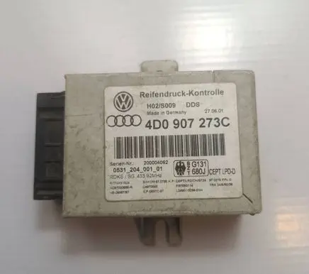 Audi A8 S8 D2 4D Tire pressure control unit 4D0907273C H02S009 053120400101