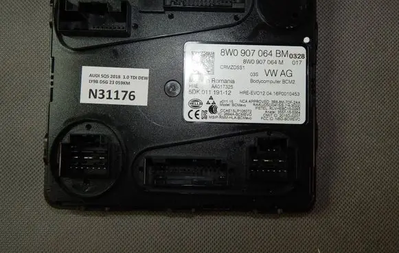 Audi Q5 SQ5 Comfort/convenience module 8W0907064BM 5DK01119112 8W0907064M