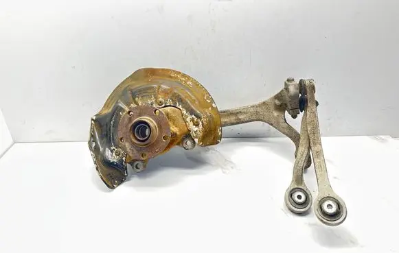 Audi A6 Allroad C6 Front wheel hub spindle knuckle 4F0407241E