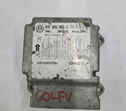 Seat Altea XL Airbag control unit/module 1K0909605C 5WK43413 52040202D