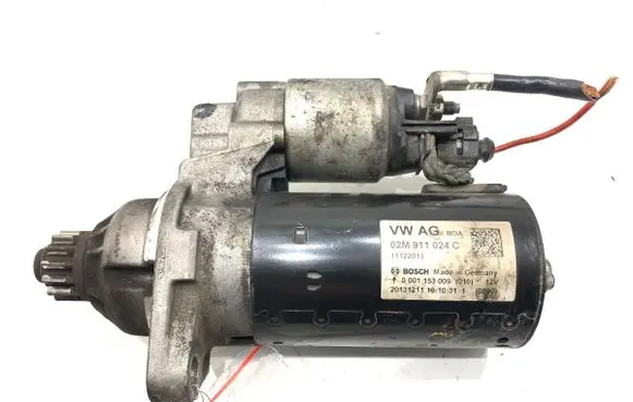 Volkswagen Tiguan Starter motor 02M911024C
