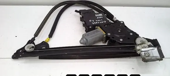 Front door window regulator with motor