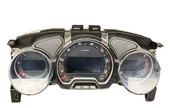 Citroen C5 Speedometer (instrument cluster) 9666327080