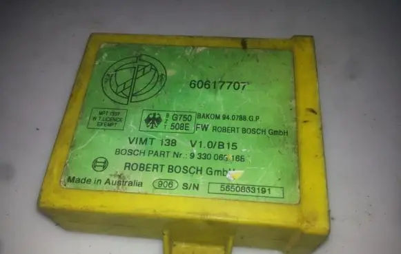 Immobilizer control unit/module