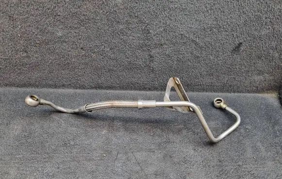 Audi A6 S6 C6 4F Turbo turbocharger oiling pipe/hose 06D145778C