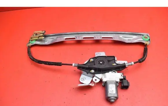 Front door window regulator with motor