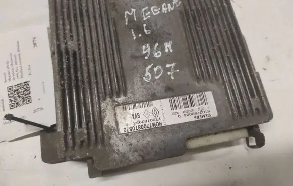 Renault Megane I Engine control unit/module S103750004D HOM7700870572 7700103983F