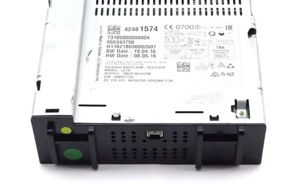 Opel Astra K GPS navigation control unit/module 42481574