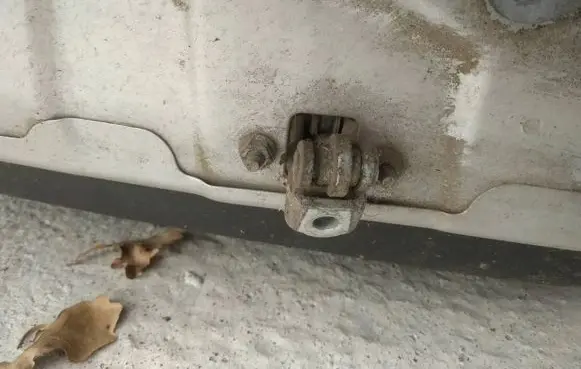 Opel Signum Rear door check strap stopper