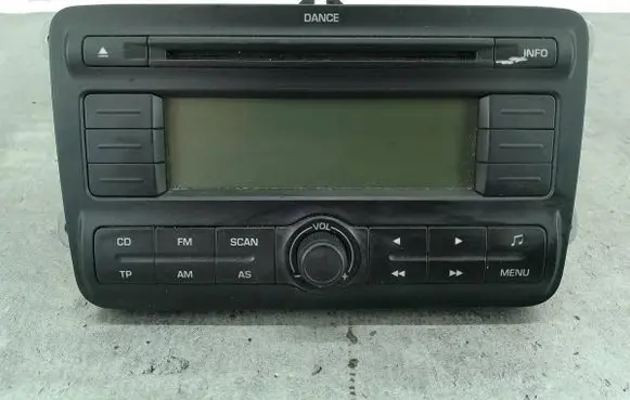 Skoda Fabia Mk2 (5J) Radio/CD/DVD/GPS head unit 5J0035161A