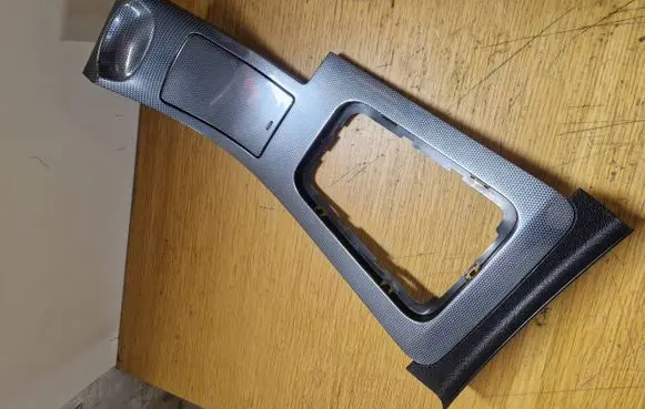 Peugeot 407 Gear shifter surround trim plastic 9647822077