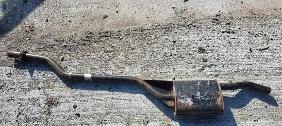 Mercedes-Benz 200 300 W123 Middle muffler/silencer 