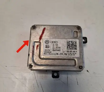 Audi A7 S7 4G Xenon control unit/module 4G0907697F