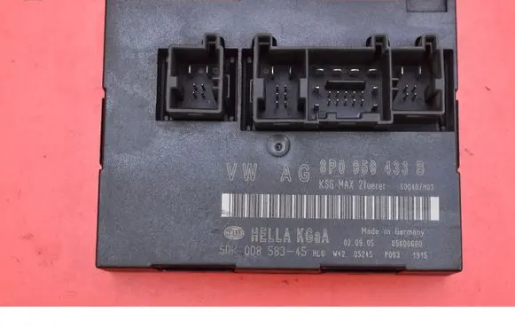 Audi A3 S3 A3 Sportback 8P Comfort/convenience module 8P0959433B