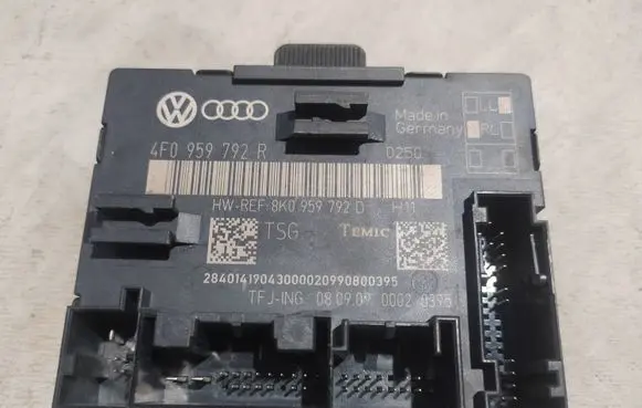 Audi A6 S6 C6 4F Door control unit/module 4F0959792R 8K0959792D