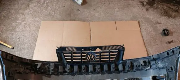 Volkswagen Sharan Front bumper 7M3807221D YM2117C973AA