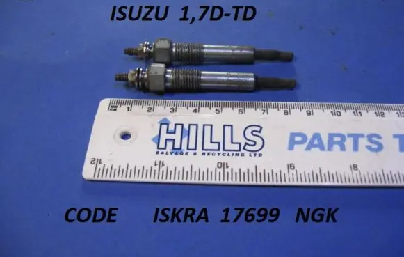 Opel Vectra A Glow plug 17699