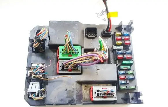 Peugeot 307 Fuse box set 9651197680 96511969800r