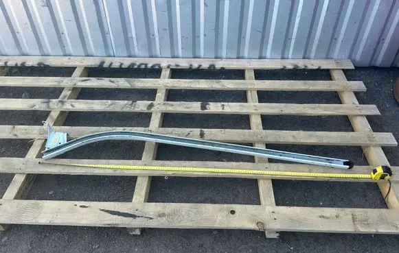 Renault Master III Sliding door upper top rail 9591441
