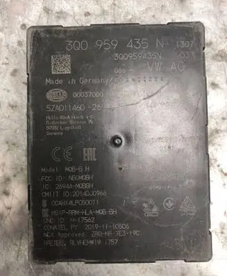 Volkswagen Golf VII Keyless (KESSY) go control unit/module 3Q0959435N-BILI 3Q0959435N