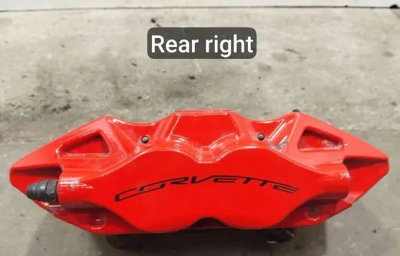 Chevrolet Corvette C7 Rear brake caliper 20B95344