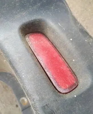 Fiat Scudo Rear tail light reflector 