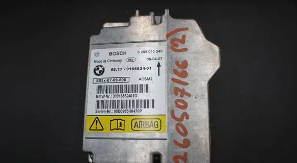 BMW 3 E92 E93 Airbag control unit/module 9165624 0285010240 319165624010