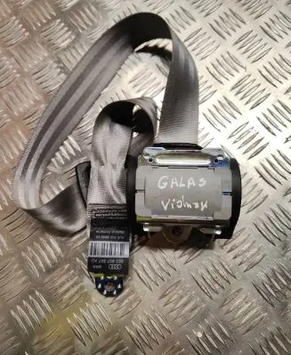 Audi A4 S4 B7 8E 8H Middle seatbelt (rear) 1000072 040540 141662003