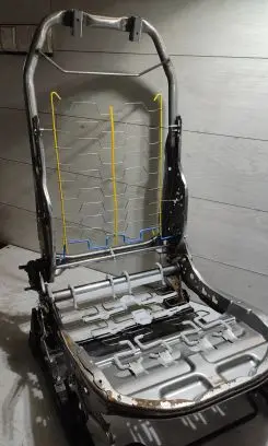 Mazda 3 III Front passenger seat console base 