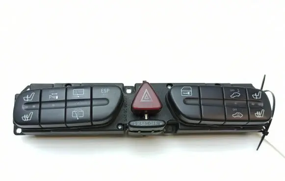 Mercedes-Benz C W203 Hazard light switch 2038219358 3306480200 11175713001