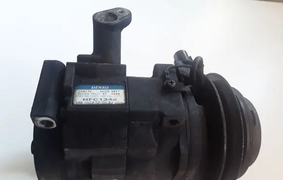 Mitsubishi Pajero Air conditioning (A/C) compressor (pump) 4472203657