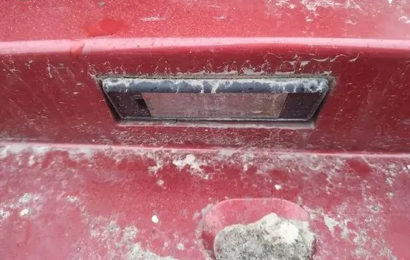 Citroen C3 Number plate light