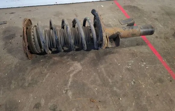 Volvo V70 Front shock absorber with coil spring 31290312