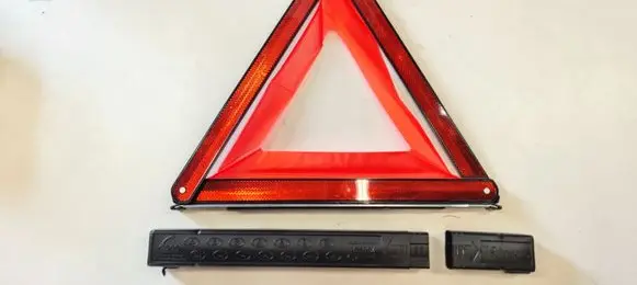 Emergency warning sign