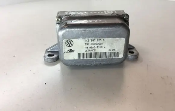 Volkswagen Touran I ESP acceleration yaw rate sensor 1K0907655B