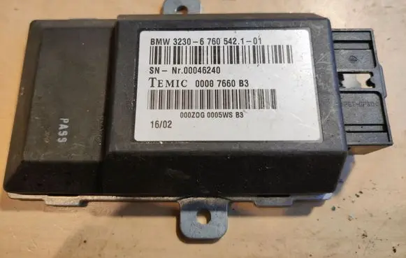 BMW 7 E65 E66 Power steering control unit/module 32306760542101 6760542101 67605421