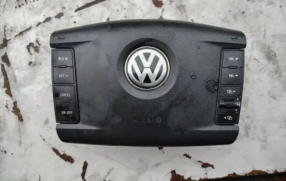 Volkswagen Touareg I Steering wheel airbag 7L6880201DA