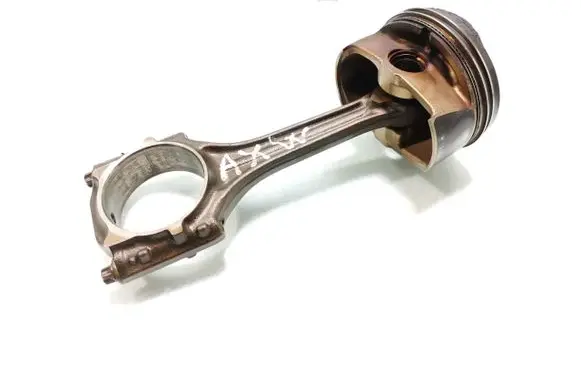 Piston with connecting rod
