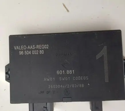 Fiat Ulysse Parking PDC control unit/module 9650400280