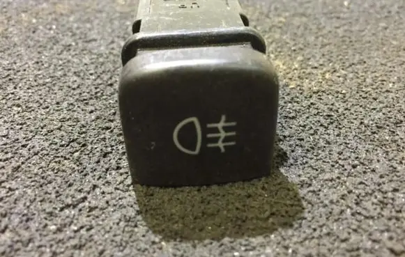 Saab 900 Fog light switch 4409231