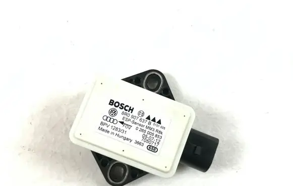 Audi A4 S4 B8 8K ESP acceleration yaw rate sensor 8R0907637B 0265005853
