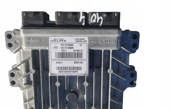 Renault Clio I Engine ECU kit and lock set 28321424--