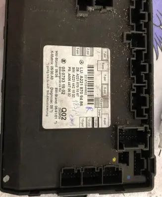 Mercedes-Benz S W221 Door control unit/module A2218709486 A2214421832 72098000