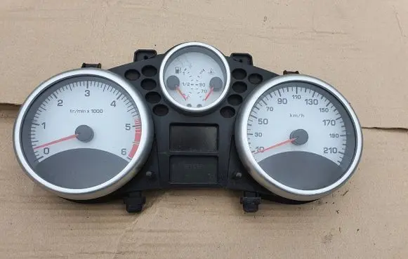 Peugeot 206+ Speedometer (instrument cluster) 9673795980