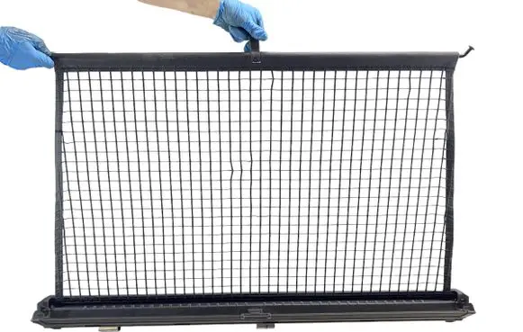 Parcel shelf load cover