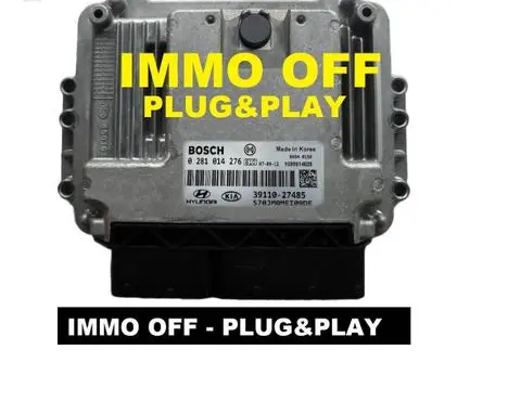 Hyundai Tucson JM Engine control unit/module ECU 0281014276 3911027485