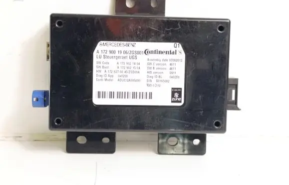Mercedes-Benz A W176 Other control units/modules A1729001906 A1729021404 A1729021504